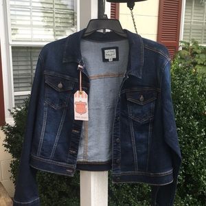 Wax Jean Dark Blue Jacket - Stretchy
